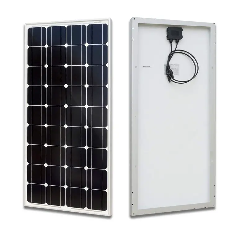 100 Watt Solar Panel 12 Volts Monocrystalline