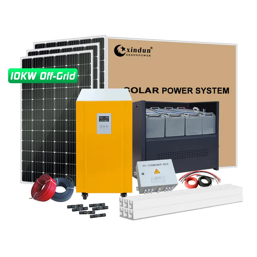 10KW Complete Off Grid Solar System Price