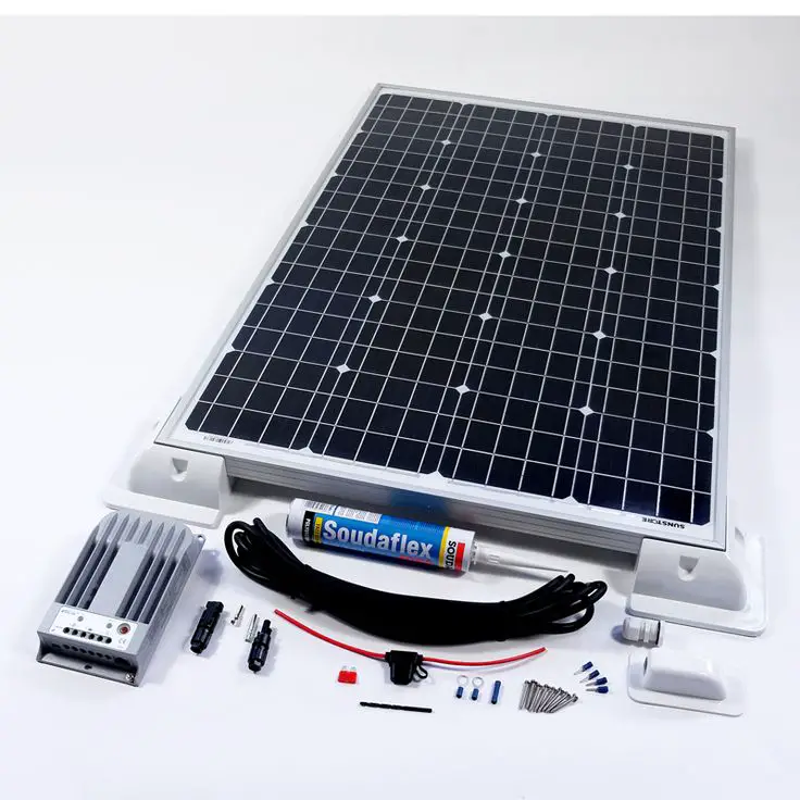 120w 12v MPPT Solar Battery Charger Vehicle Kit. Money Back Guarantee ...