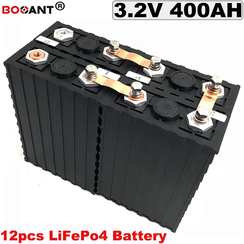 12pcs/lot 36V 400Ah Rechargeable LiFePo4 Battery For Electric Bike ...