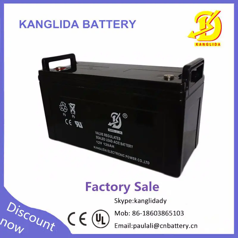 12v 120 Amp Solar Battery Deep Cycle Battery