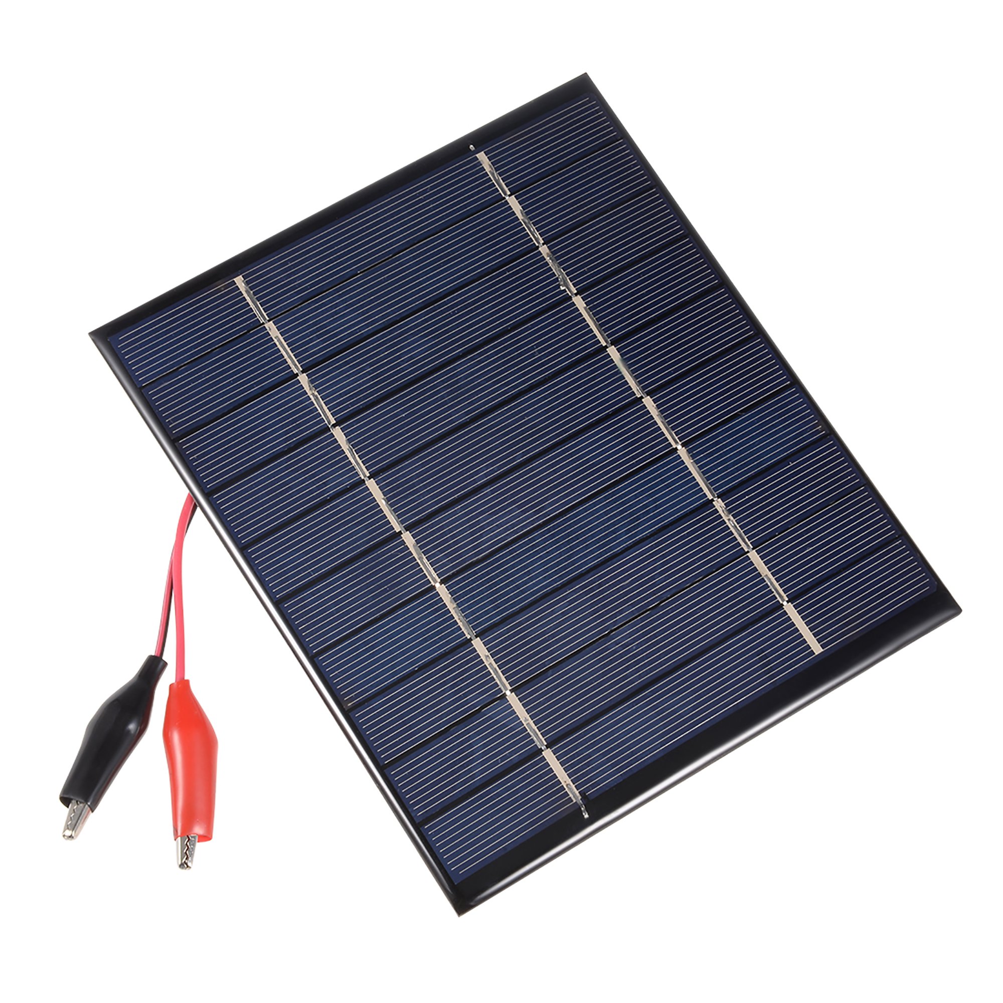 2.5W 5V Small Solar Panel Module DIY Polysilicon with 290mm Wire ...