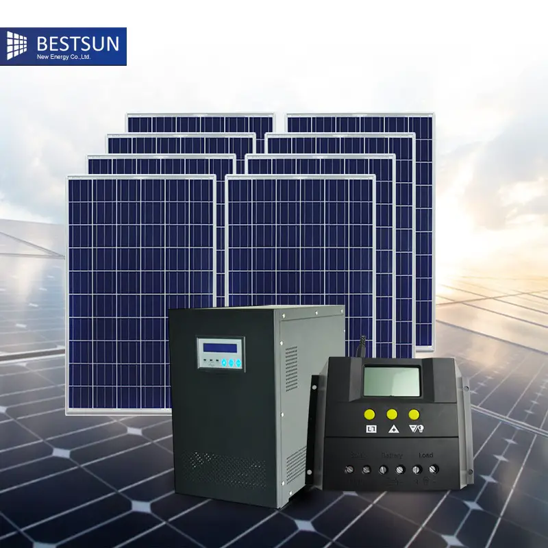 3000w pv solar power system/photovoltaic system hybrid 6KW3kw solar ...
