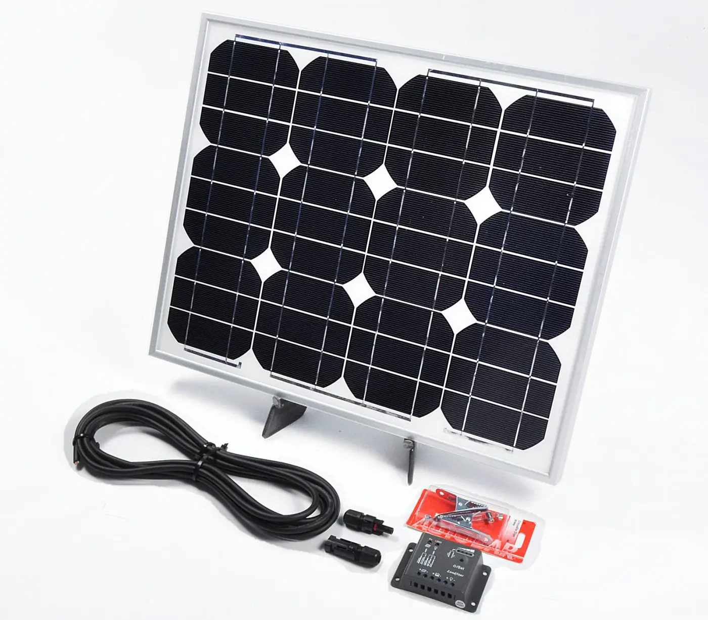 30w 12v Solar Battery Charger for Caravans and Motorhomes