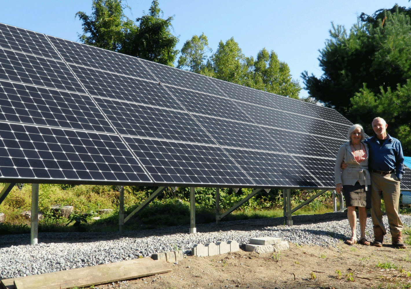 5.76 KW Ground Mounted Solar Panel in Wayland MA ...