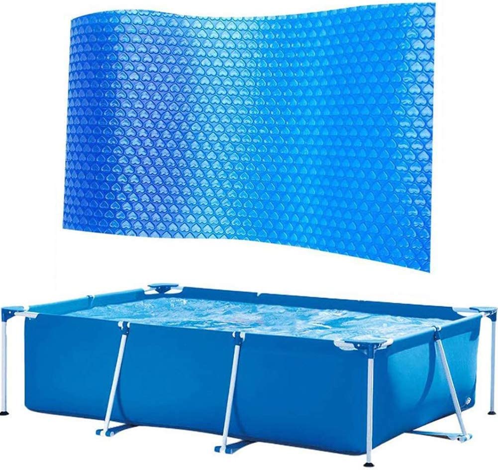Amazon.com: 10 Foot Solar Cover Rectangle Pool Solar Blanket, Swimming ...