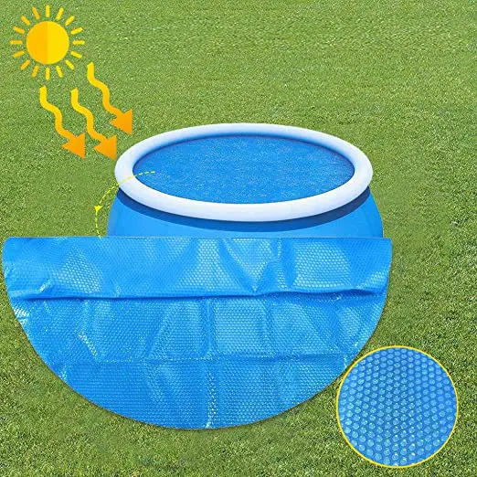 Amazon.com : PaJau Solar Cover, Solar Swimming Pool Cover, Round ...