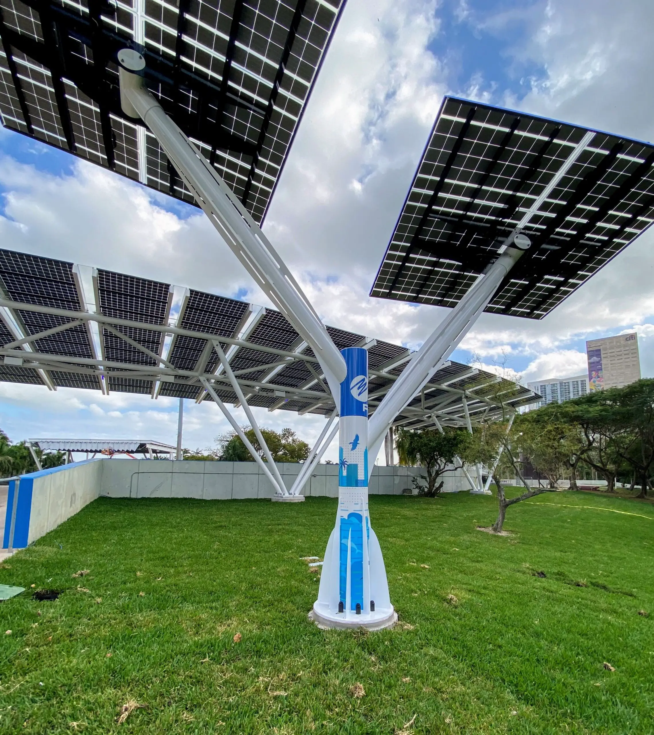 Bayfront Park project  Solar Trees