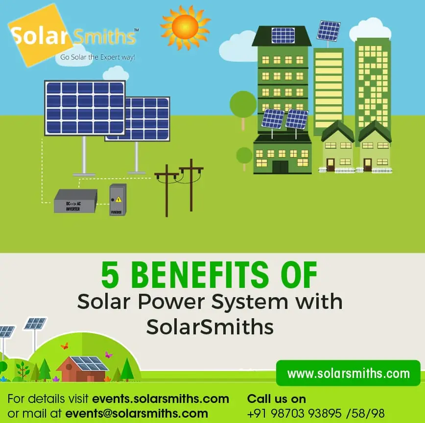 Benefits of Solar Power System with SolarSmiths
