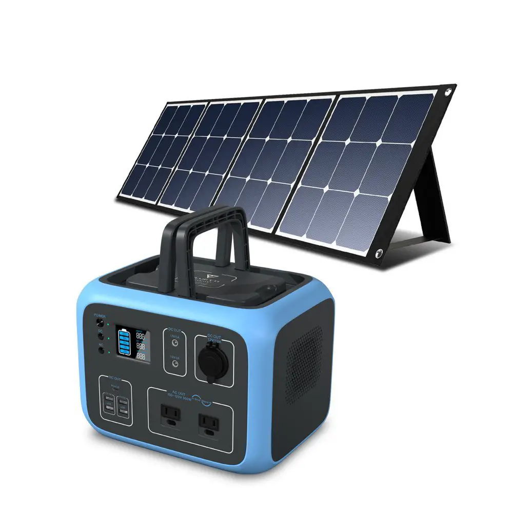 BLUETTI AC50S 500Wh Portable Power Station with Solar Panel Included ...