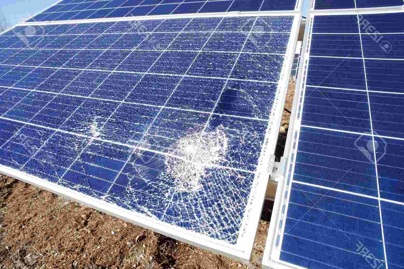 Broken Solar Panels for sale