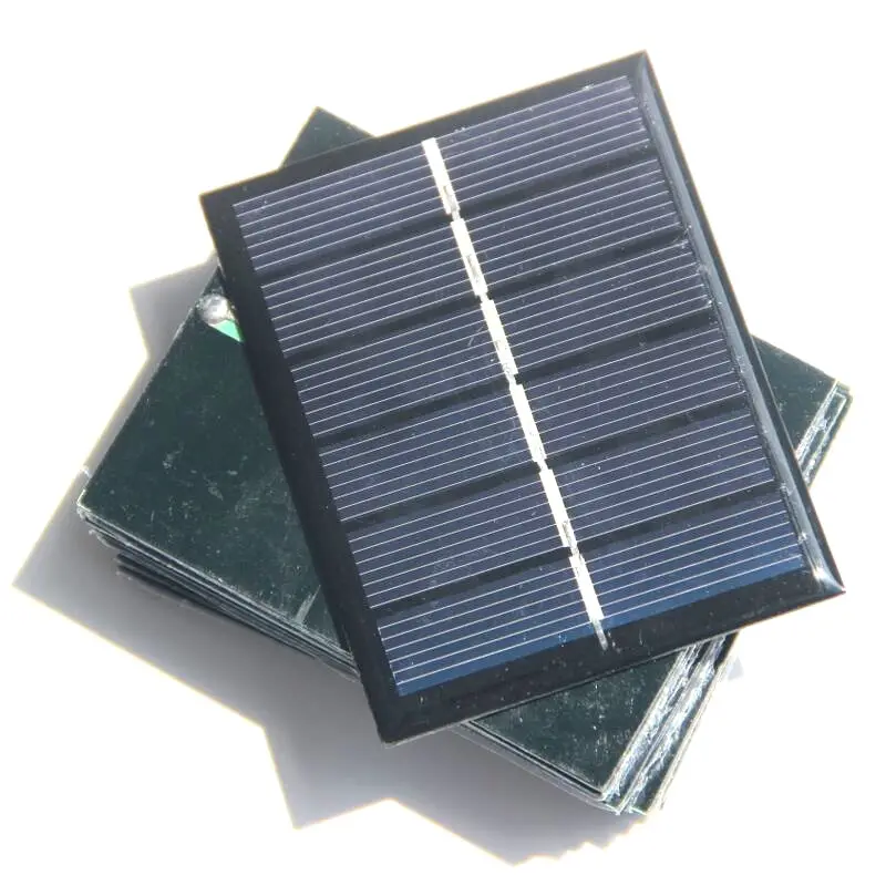 BUHESHUI Hot Sale 0.6W 3V Solar Cell Epoxy Solar Panel DIY Solar ...