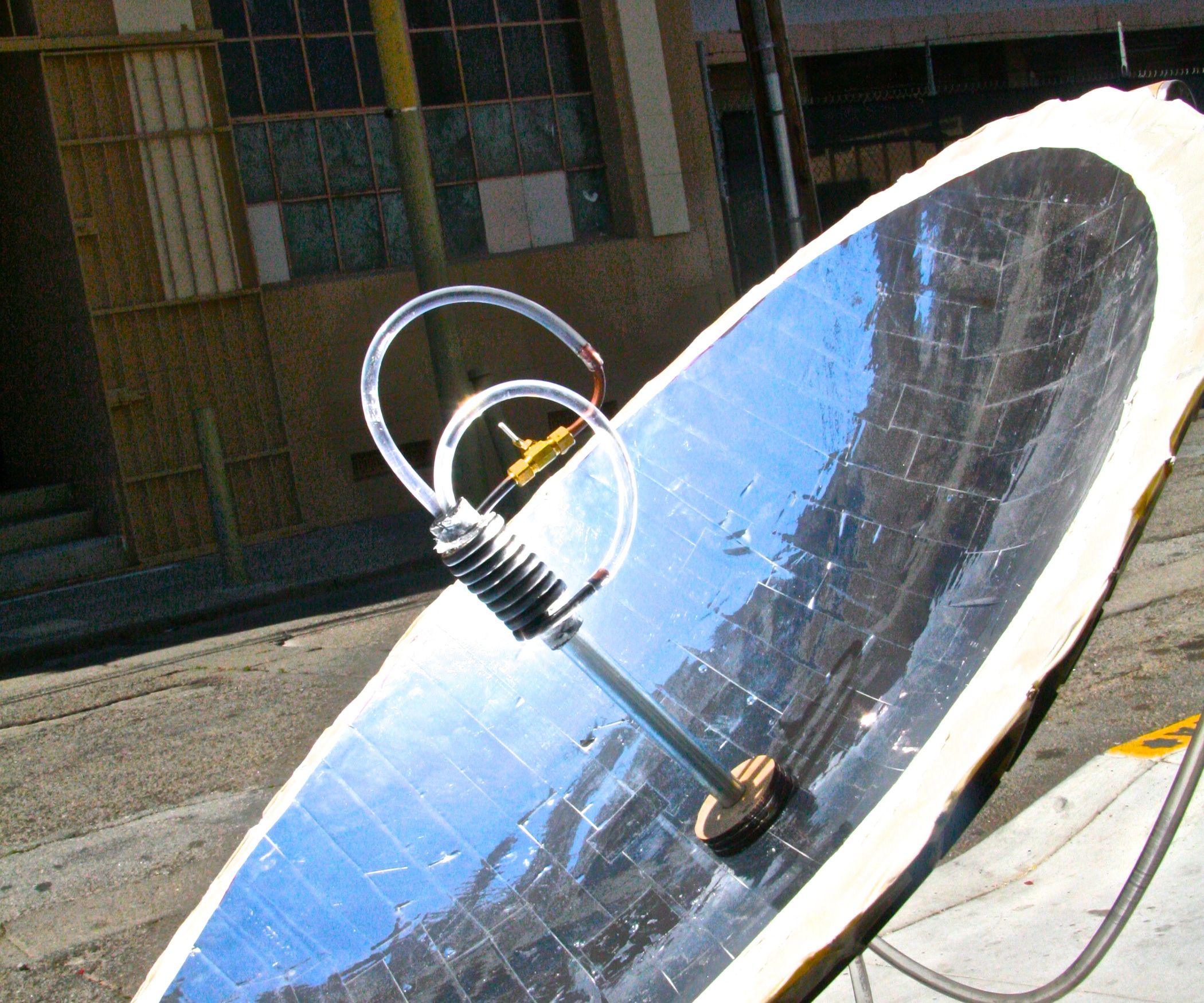 Building a Parabolic Solar Hot