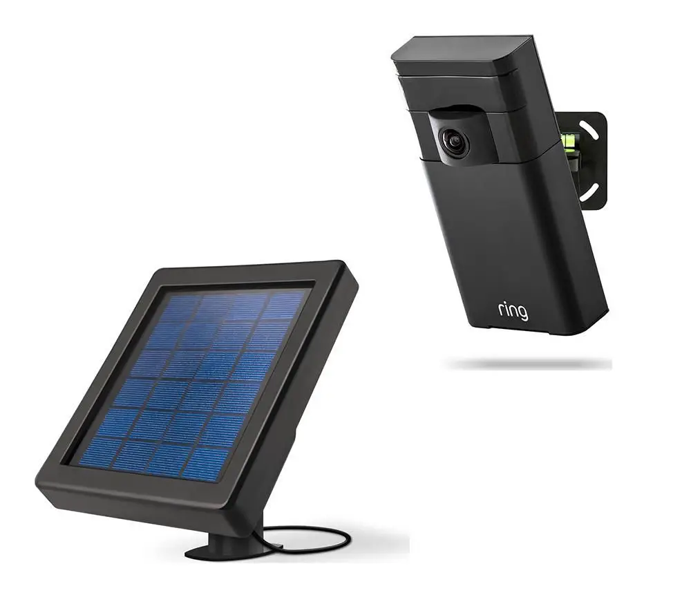 Buy RING Stick Up Cam &  Solar Panel Bundle