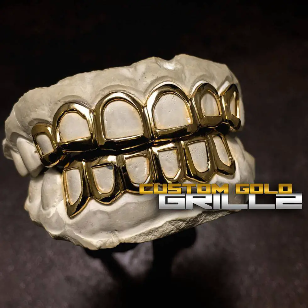Buy Solid Gold Open Face Grillz
