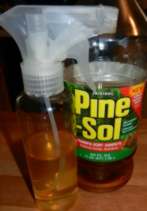 Can i mop hardwood floors with pine sol