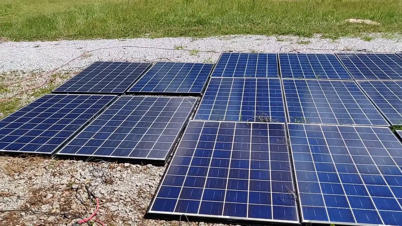 Can you run an air conditioner off solar panels? Of course ...