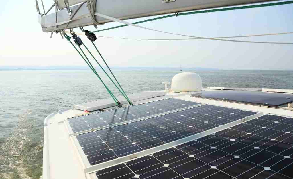 Charging Boat Batteries with Solar Panels