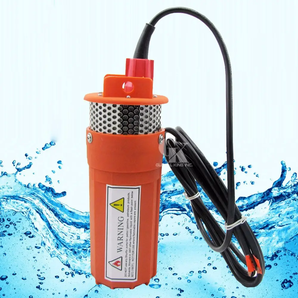 DC 12V Irrigation, Pond Solar Powered Submersible Deep Well Water Pump ...