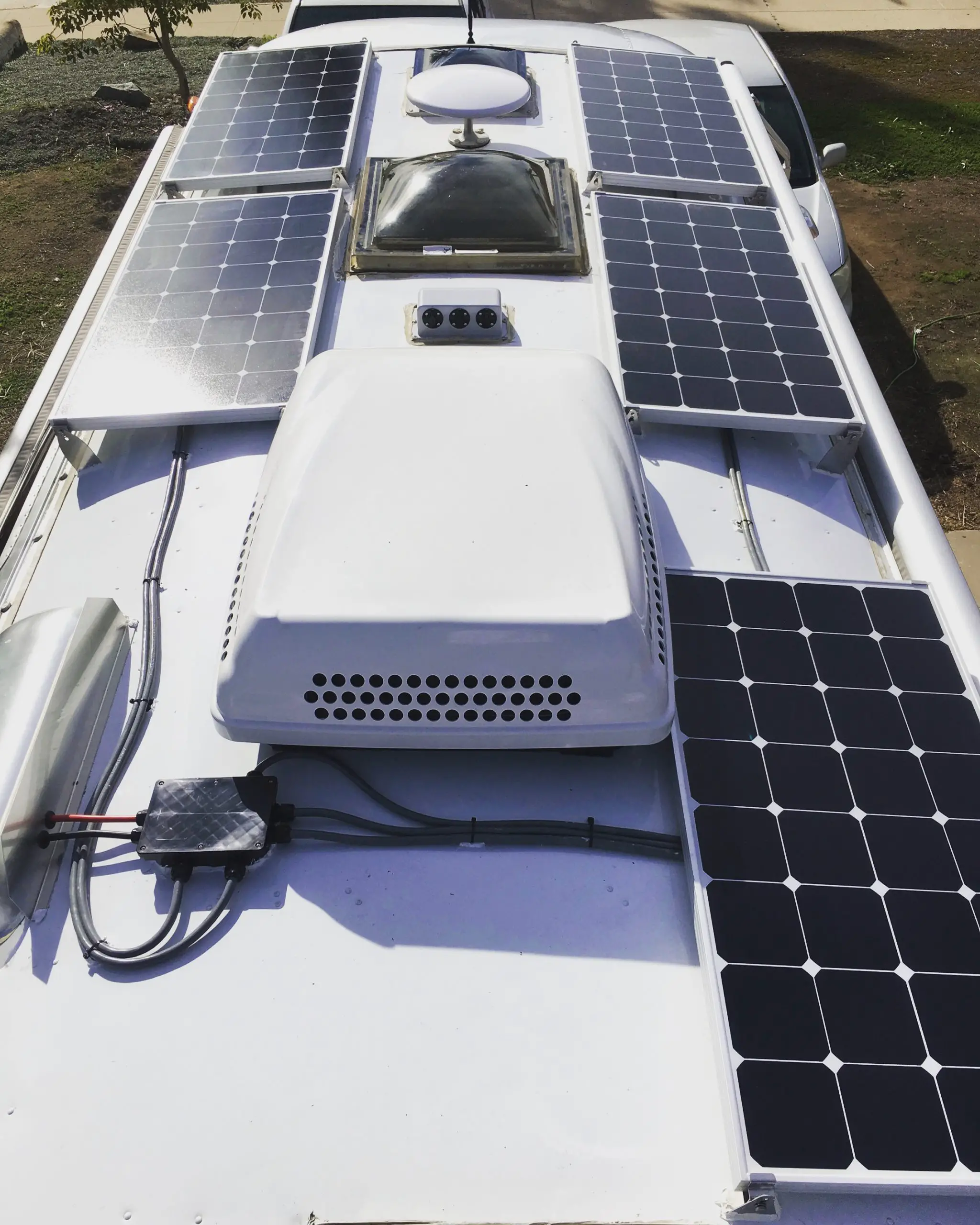 DIY Solar Installation on our Airstream Trailer  Travels with Le Twinkie