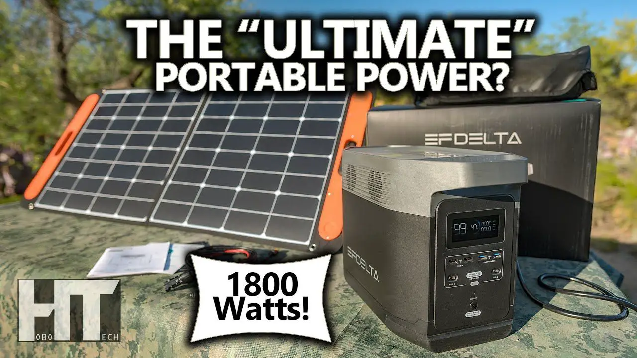 EcoFlow DELTA 1300 A GAME CHANGING Solar Generator? HONEST ...