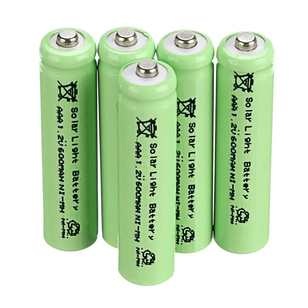 environmental solar battery! 6 PCS AAA Solar Light Batteries ...