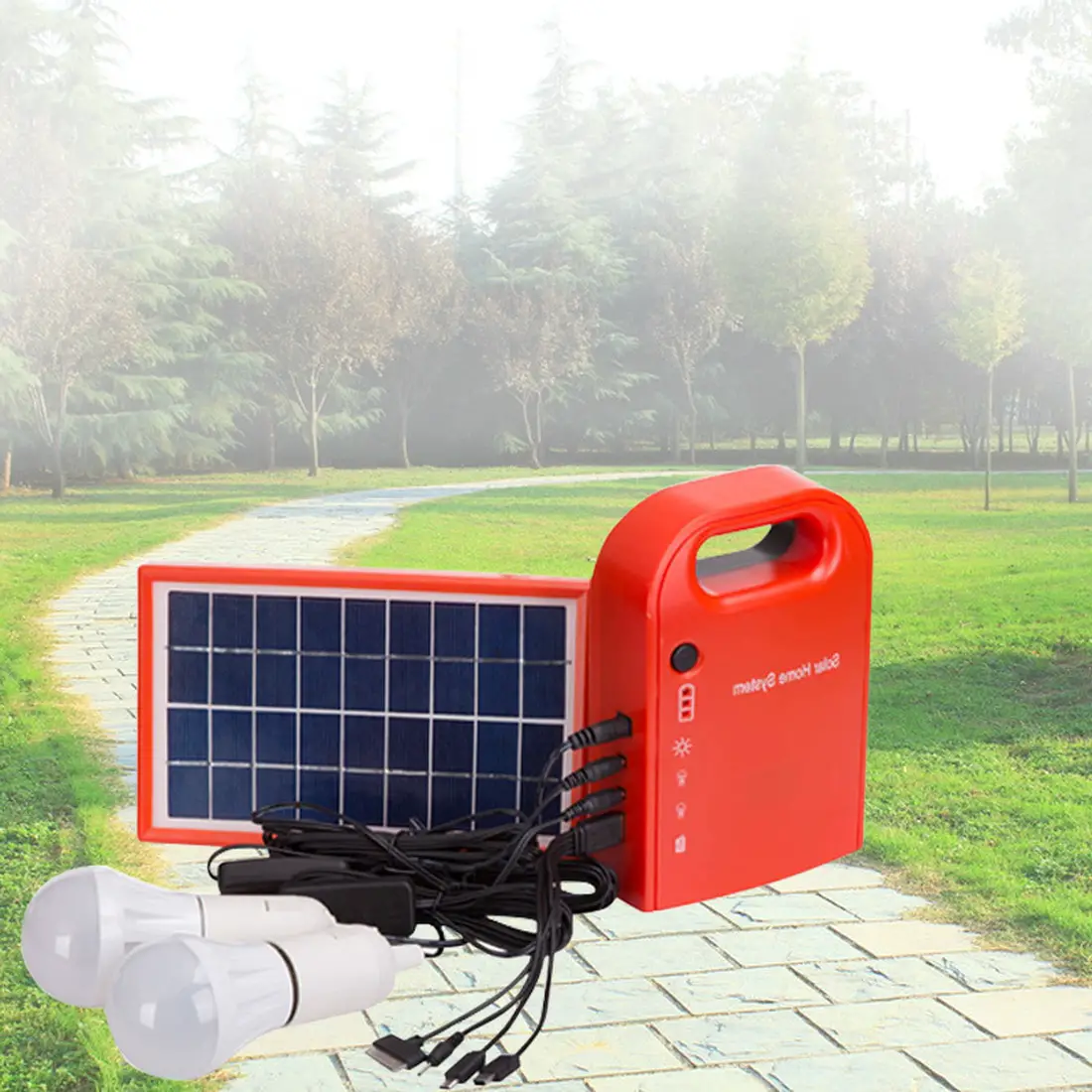 Free Shipping 4 W DIY Home Solar Power Bank Solar Panel Power ...
