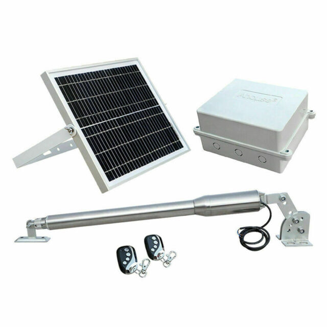 Garage Door Opener Systems Solar Auto Gate Opener Kit Single Gates Up ...