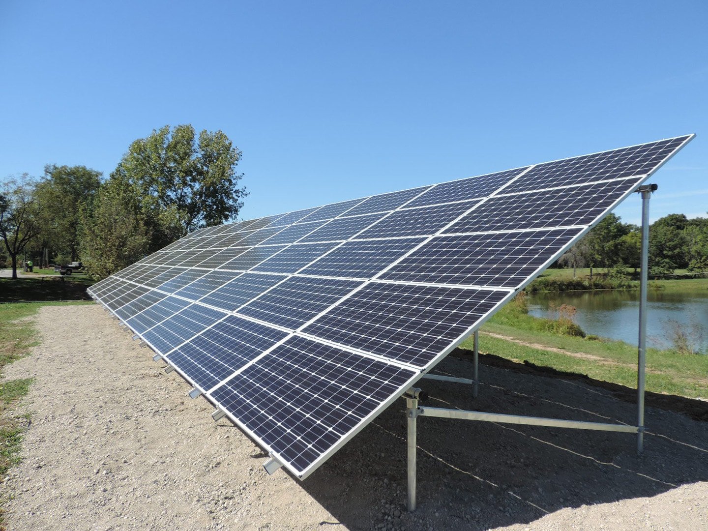 Ground Mounted Solar Panel Installations