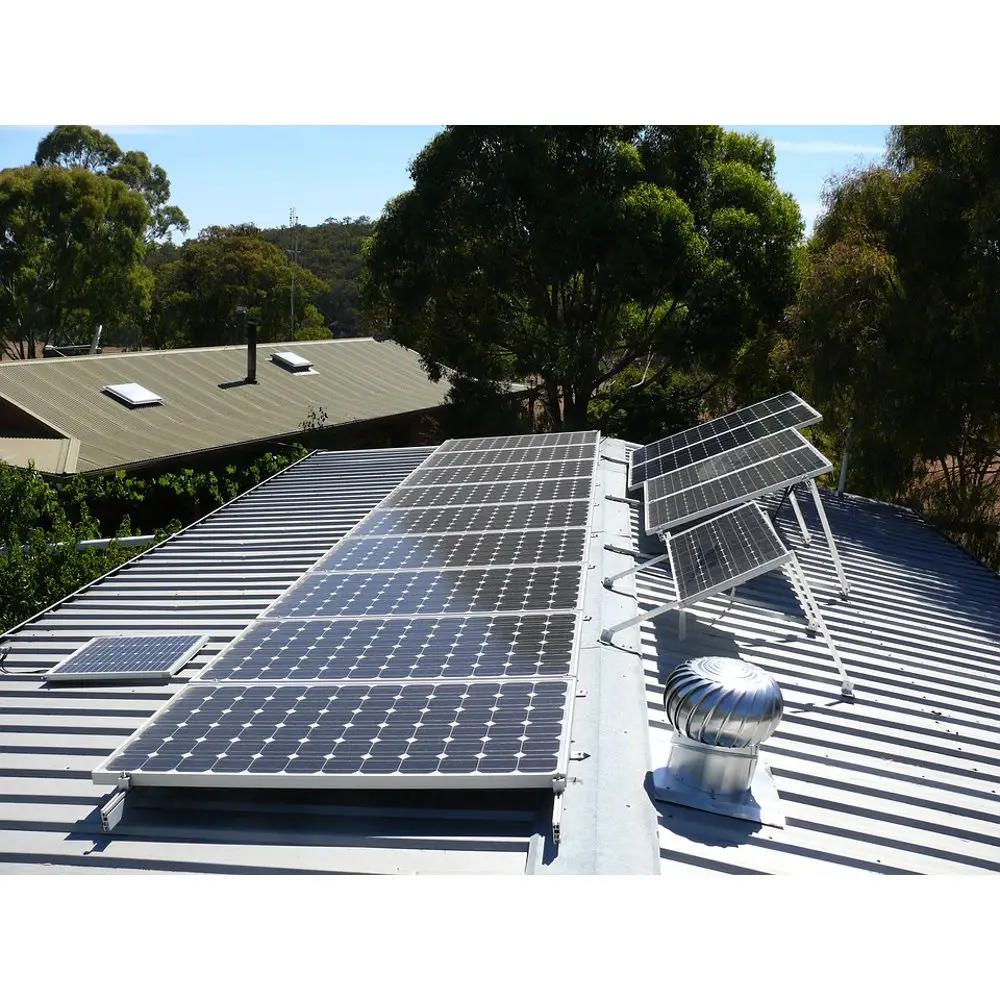 House Electricity Solar Roof Shed Panels Farm