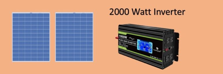 How Many Solar Panels Do I Need For a 2000 Watt Inverter ...