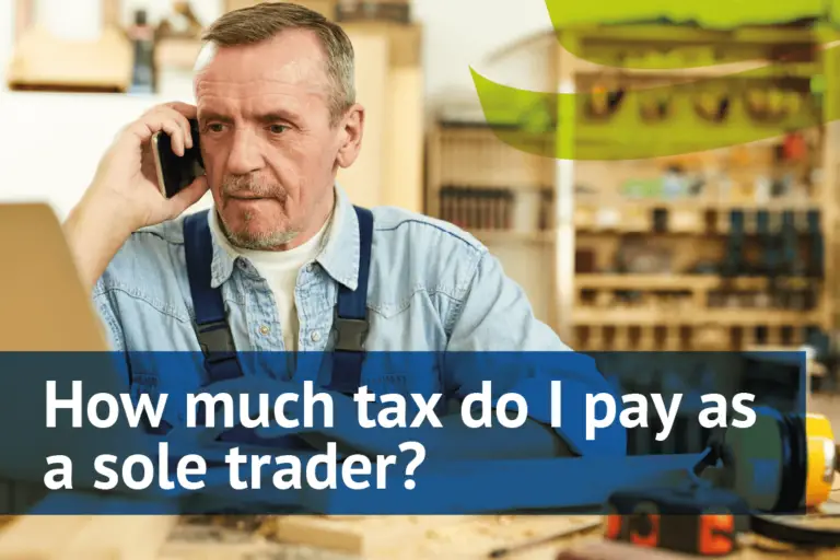How much tax do I pay as a sole trader?