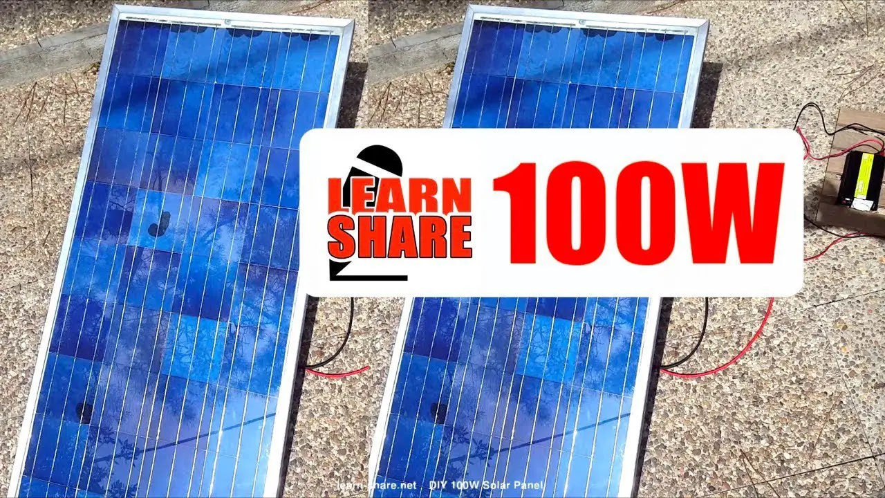 How to Build a Homemade Solar Panel from Scratch in 25min Video