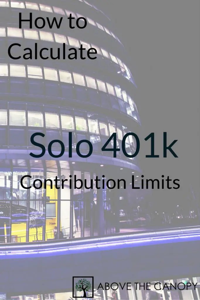 How To Calculate Solo 401k Contribution Limits