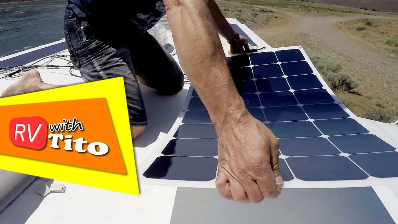 How To Install a Flexible Solar Panel on an RV