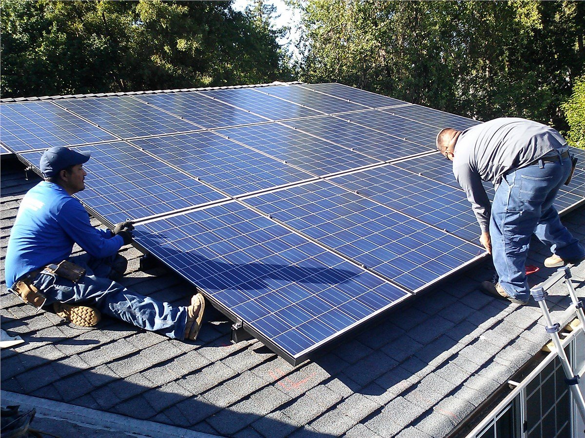 How To Install Solar Panels On Roof Yourself : How to install home ...
