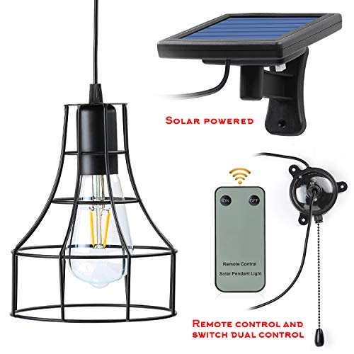 Indoor Solar Barn Lights,Kyson Solar Powered Led Shed Light with On Off ...