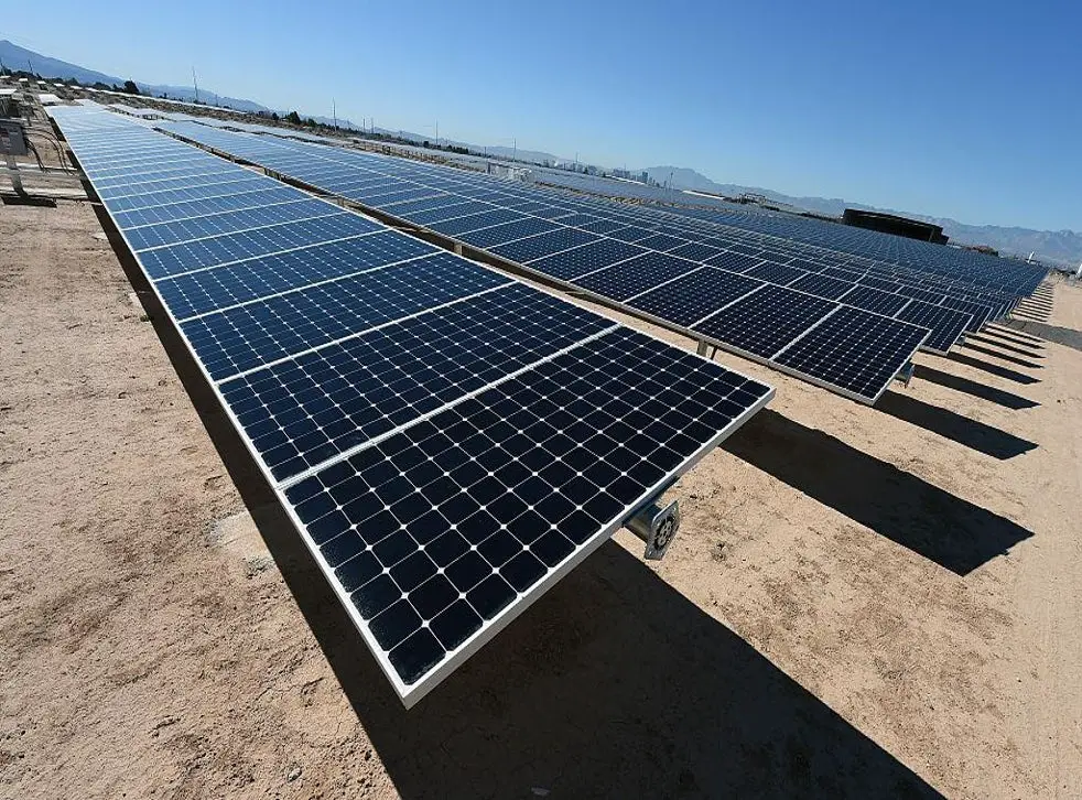 Las Vegas is now completely powered by renewable energy ...