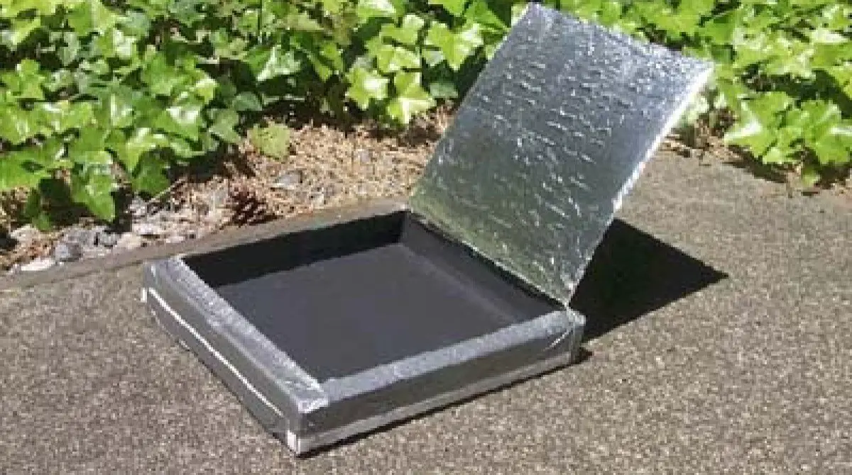 Make a pizza box solar oven