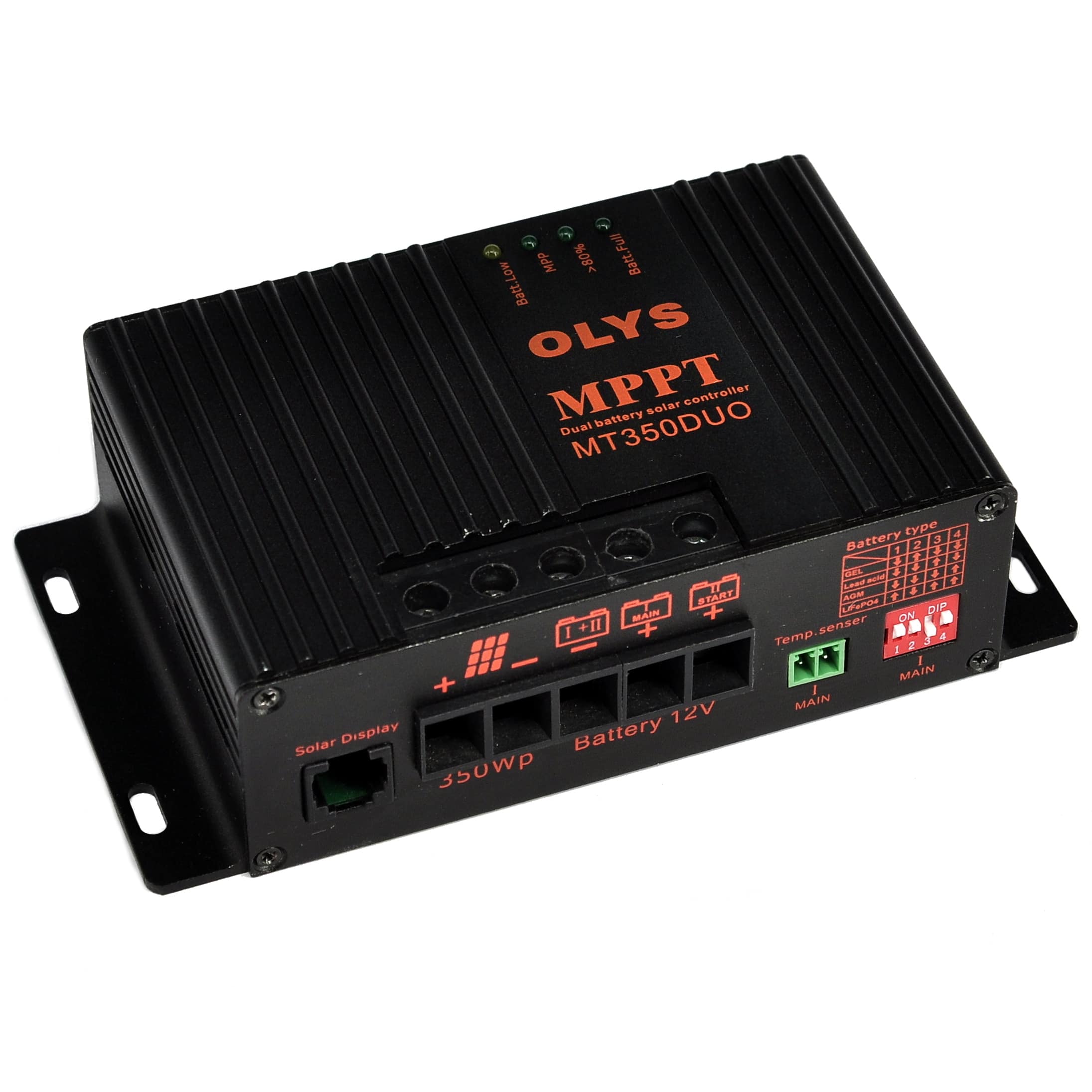 MPPT RV Solar Battery Charger (2 Battery Charge) 15A 25A Sale