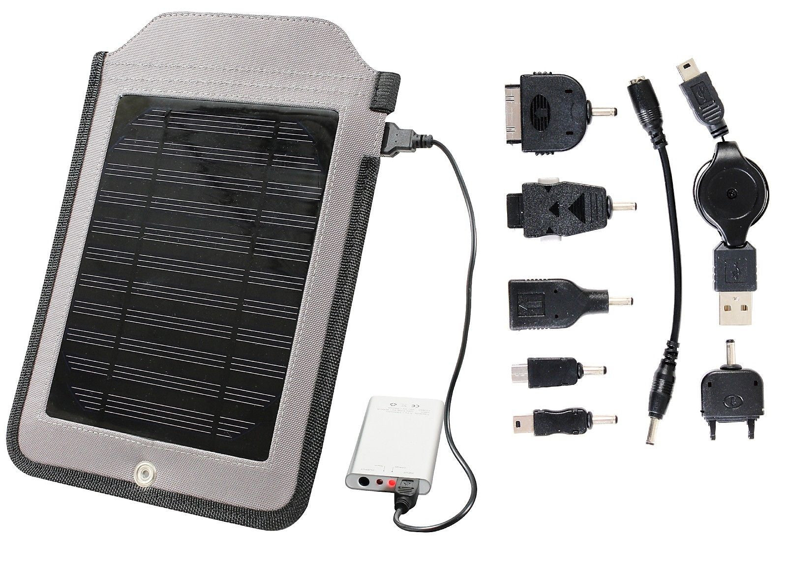 Multi Function Solar Charger Panel Mobile Cell Phone ...