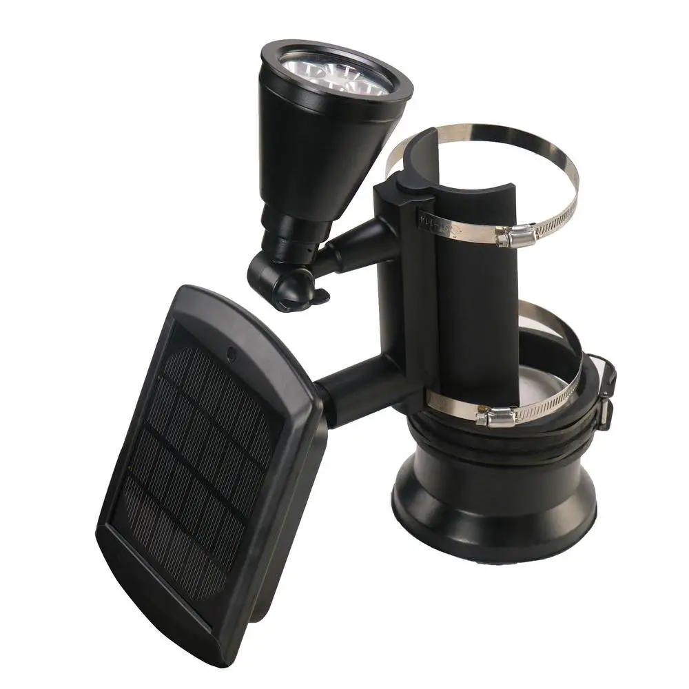 Nature Power Black Outdoor Solar Powered 4