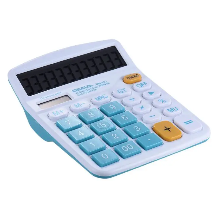 New Handheld Calculators Colorful Standard Function Desktop Electronic ...