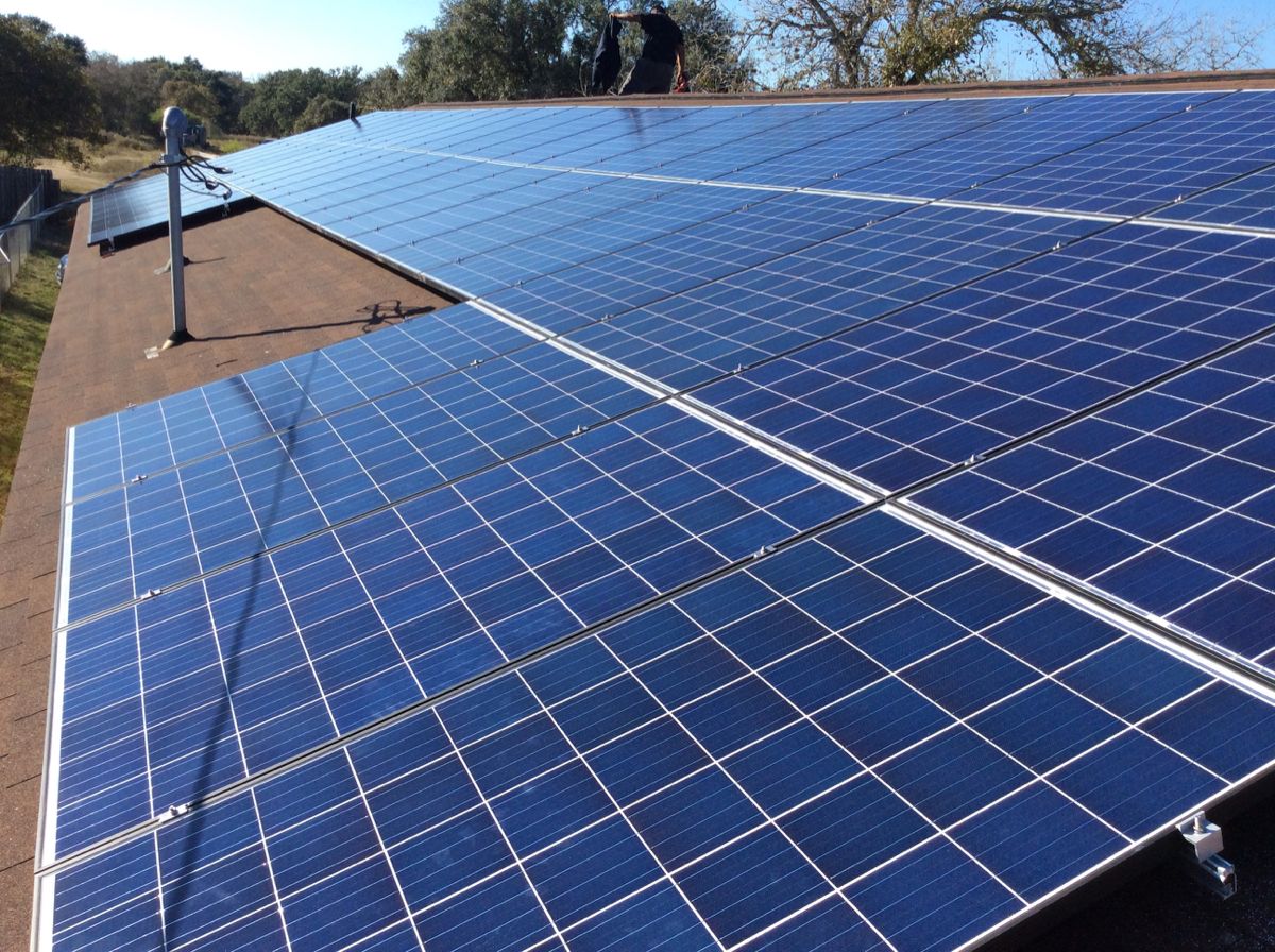 One of our recent #SolarPanel installs in #SanAntonio . # ...