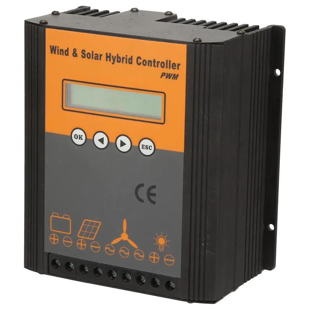 OTVIAP Wind Solar Charge Controller Wind Charge Controller Voltage: 12V ...