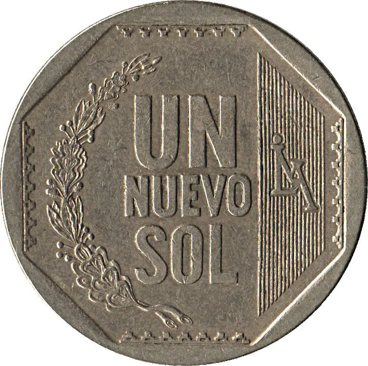 Peru 1 Nuevo Sol  Buy Foreign Currency