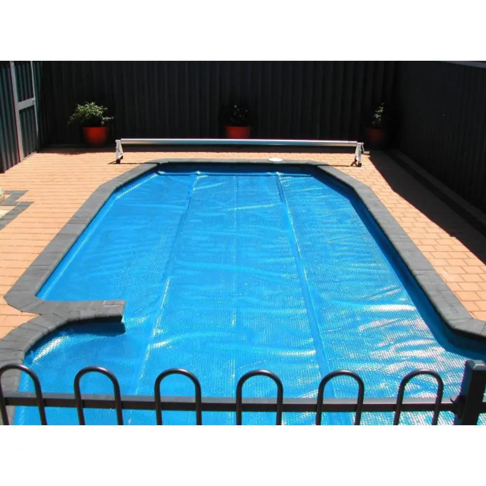 Pool Central 12 ft. x 24 ft. Rectangular Heat Wave Solar Pool Cover in ...