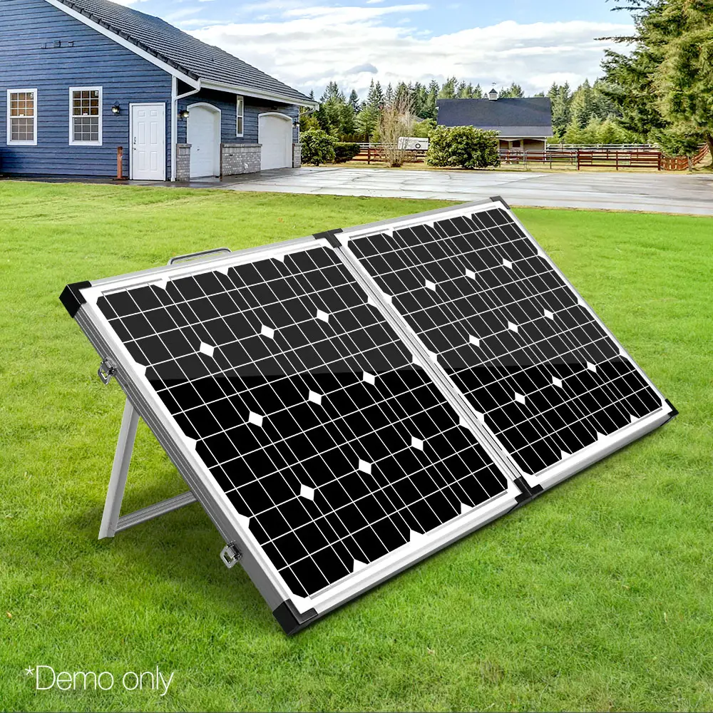 Portable Solar Panels Kit Folding Solar 200W 18V Camping Outdoor kit ...