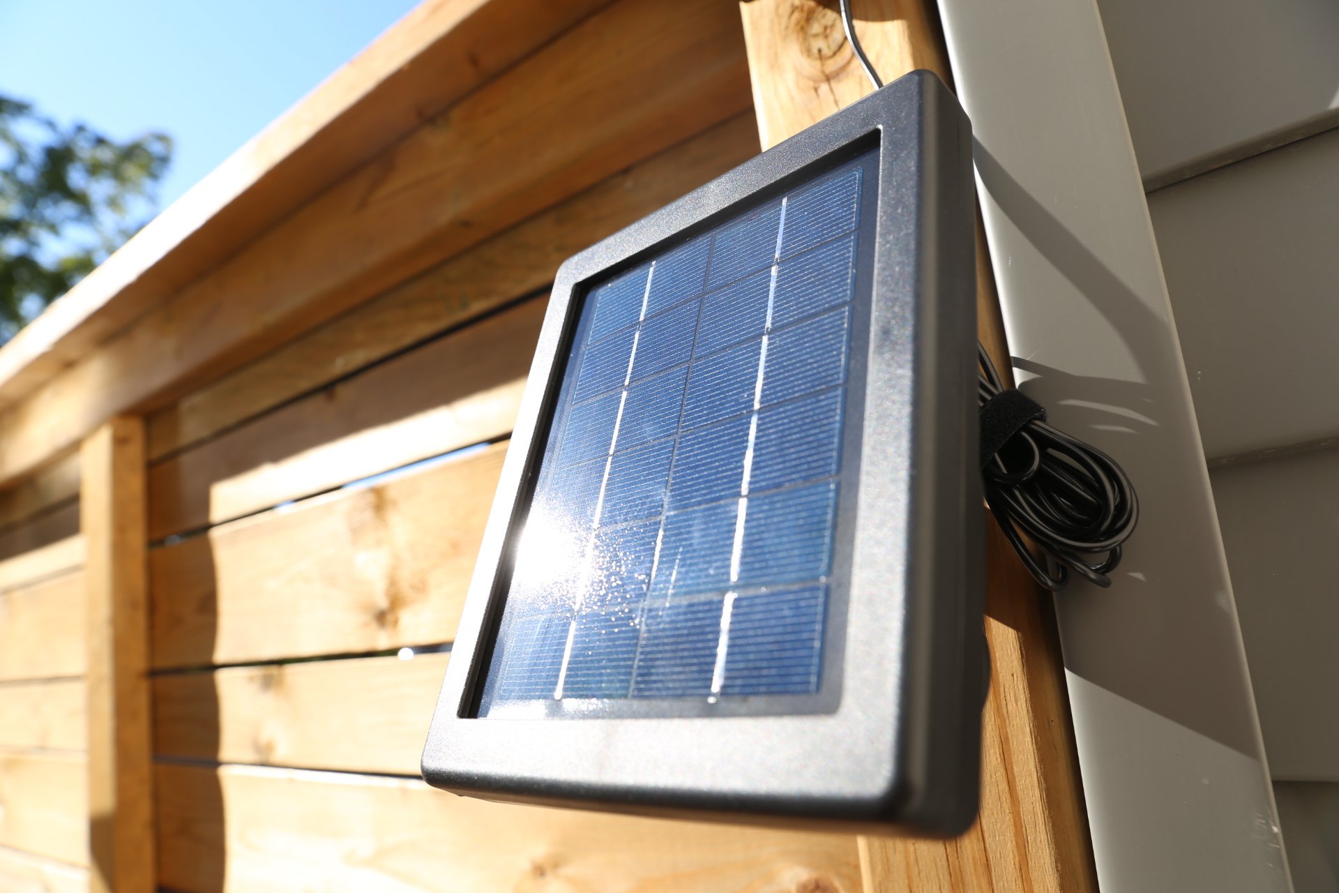 Ring Stick Up Cam and Solar Panel combo provides peace of ...