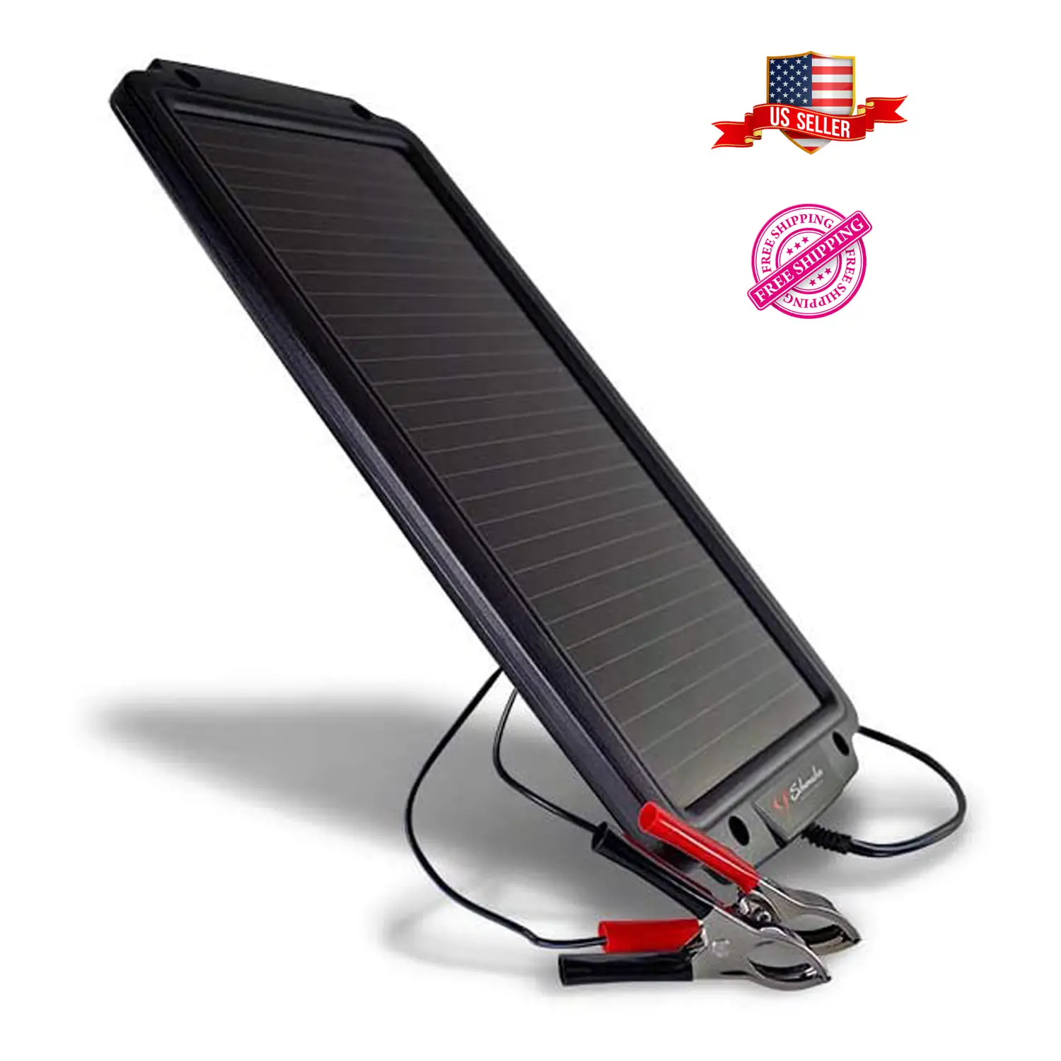 Solar Charger Battery Maintainer Schumacher Car Auto Boat Powered 12V ...
